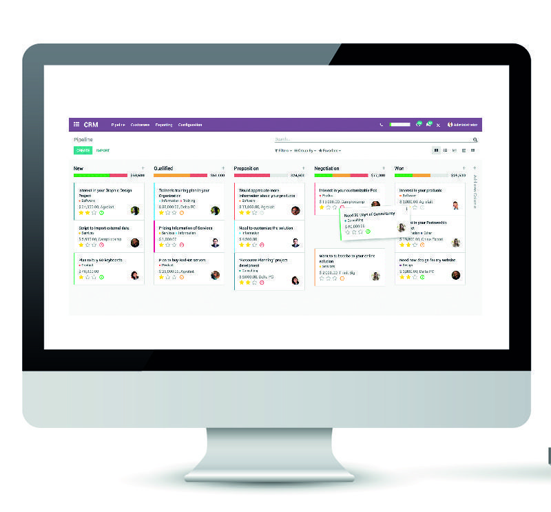 Odoo • Image and Text